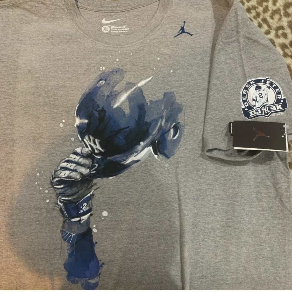 Yankees Nike Derek Jeter 3,000 hits shirt dj3k size xl brand new with tags